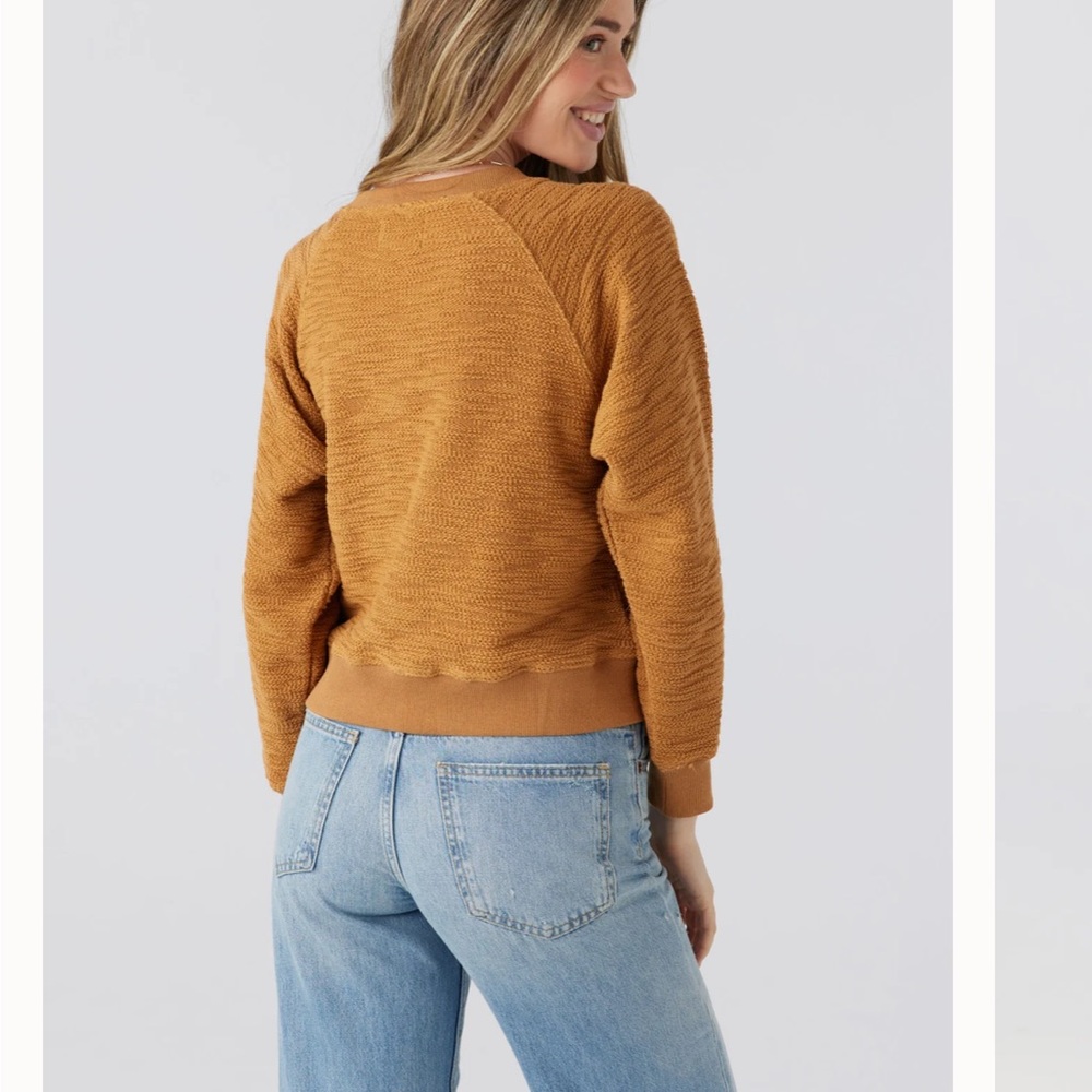 Sol Angeles Marin Slub Crewneck Sweater     - L (NWT) - Picture 2 of 5